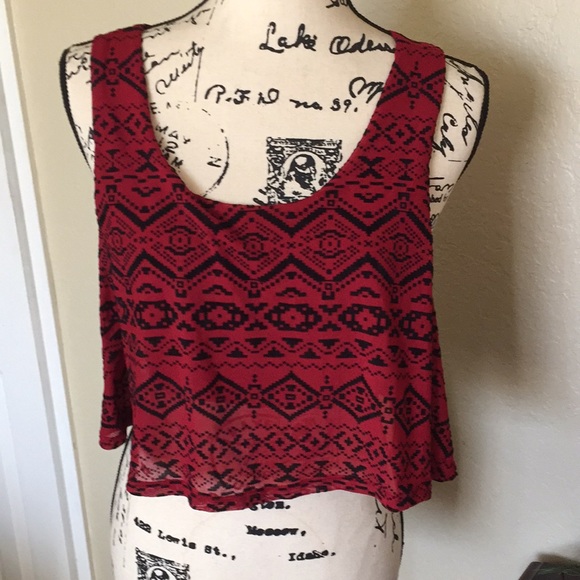 Set top pretty girls poetry crop size L - Picture 2 of 11